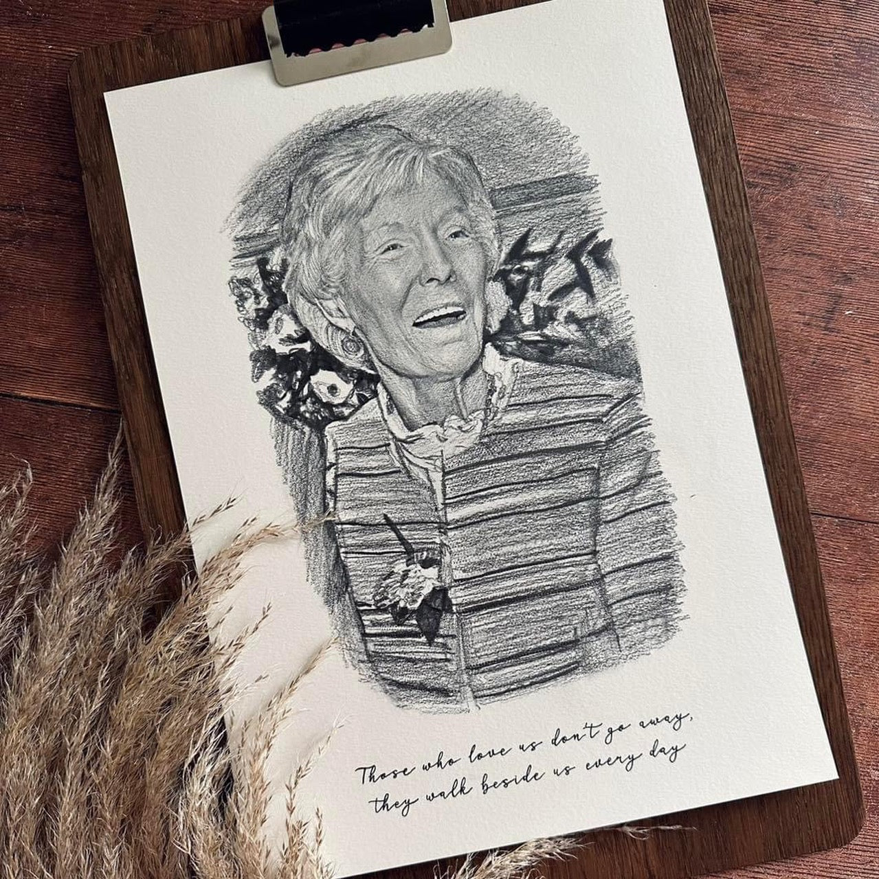 Black & White Sketch from combined photos